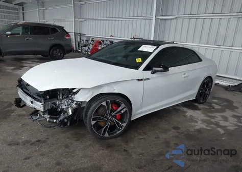 2021 Audi S5 Premium Plus Tfsi Quattro Tiptronic из США, поврежденный, VIN WAUP4AF51MA006513